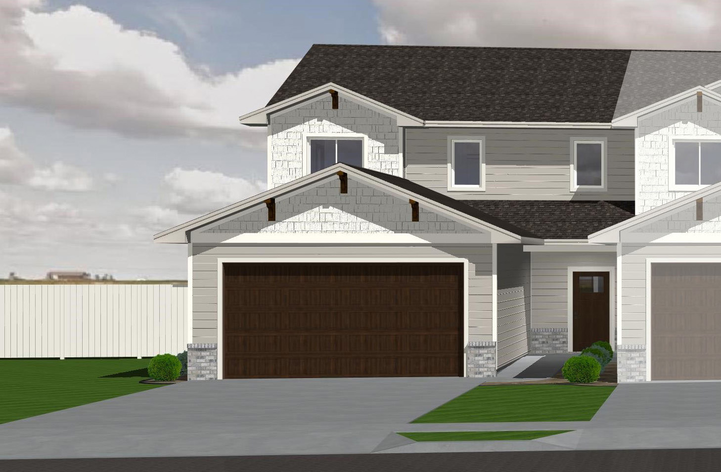 2 Bed & 2.5 Bath Ranch 1838 Sq Ft 2 Stall Garage