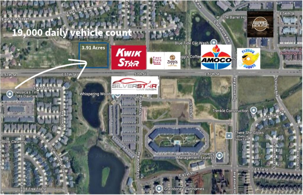 57th & Sycamore Summer Hill South Parcel A Zoned Office 3.91 Acres