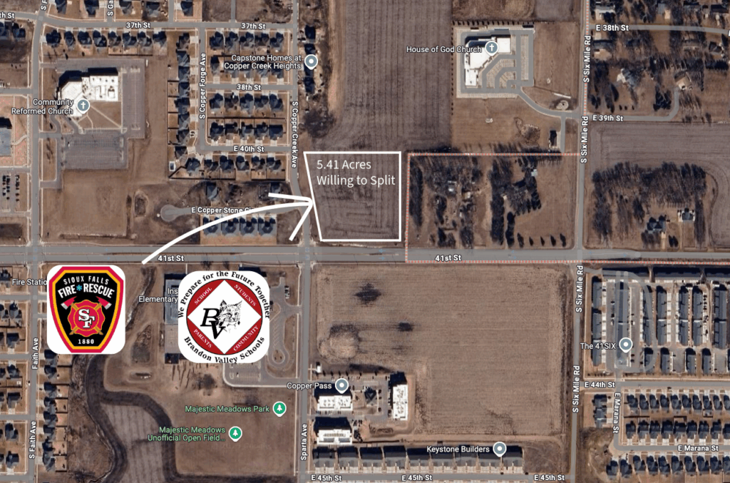 41st & Copper Creek Ave Copper Creek Heights Tract 1 5.1 Acres