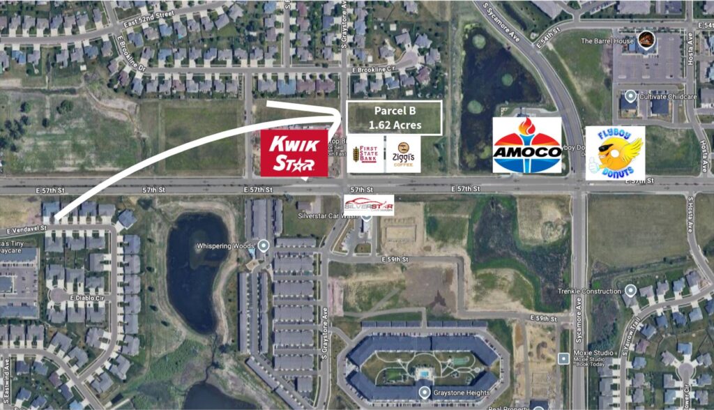 57th & Sycamore Summer Hill South Parcel B Zoned C-2 2.99 Acres