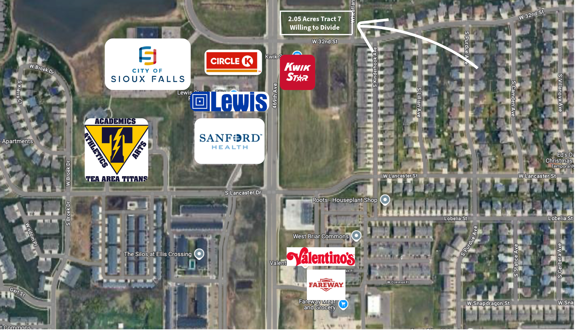 32nd & Ellis Road Roosevelt Park Tract 7 Zoned C-2 2.06 Acres