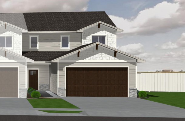 3 Bed & 2.5 Bath Ranch 1860 Sq Ft 2 Stall Garage