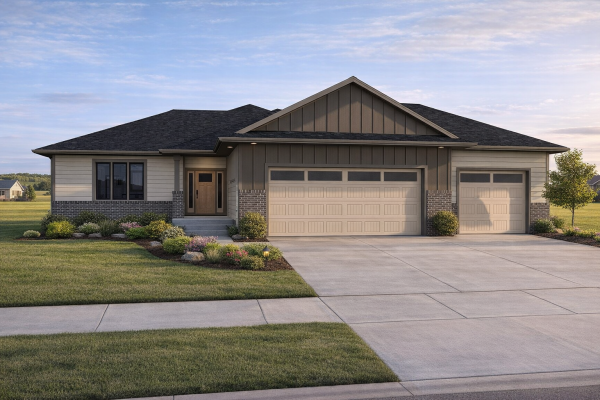 5 Bed & 3 Bath Ranch 3306 Sq Ft 3 Stall Garage
